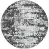 thumbnail image 2 of Unique Loom Outdoor Modern Collection Area Rug - Nephele (12' Round Black and White), 2 of 6