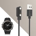 thumbnail image 2 of Cargador USB de 5V 1A Cable de 60 cm Cargador negro Accesorios inteligentes para Zeblaze Vibe 7, 2 of 9