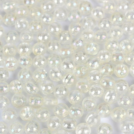 PASILI Stopper Fishing Beads 100Pcs Bag Mixed Color Plastic 5Mm Dia Carp Fishing Rig Lures Tackle Practical Rig Making