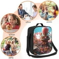 thumbnail image 5 of Pofeuu fairy-tale-world-with-delicious-candy Print Lunch Bag Women Insulated Lunch Box Reusable Leakproof Large Spacious Cooler Tote for Women Men, 5 of 7