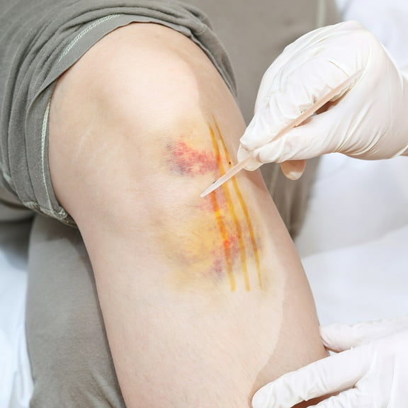 IBASETOY 2pcs Pointed Cotton Swabs Long Cotton Swabs Assorted Color for Cleaning Electronics