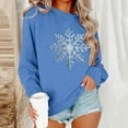 thumbnail image 2 of Xdegoge Christmas Sweaters for Women 2025 Holiday Party Xmas Tree Sweatshirts Loose Fit Merry Funny Shirts Winter Vintage Cute Ugly Sweaters Crewneck Family Long Sleeve Tops, 2 of 7