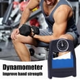 thumbnail image 2 of Grip Strength Tester, Hand Dynamometer for Forearm Strengthener, Handheld Exerciser for Finger Training, for Adults(blue)Q, 2 of 6