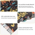 thumbnail image 5 of FORMRS Womens Scarf Winter Soft Long Big Warm Shawls Wrap Tassel Scarves, Black Sardines Pattern, 5 of 9