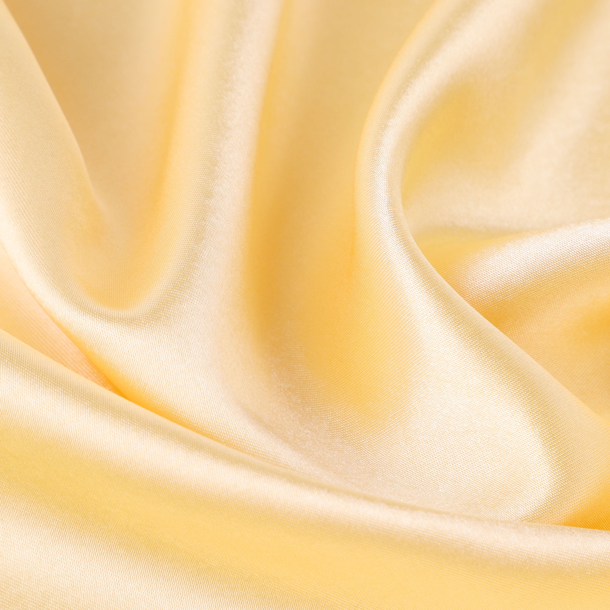 Unique Bargains Satin Envelope Closure Pillowcases Set of 2 Gold 20"x26"