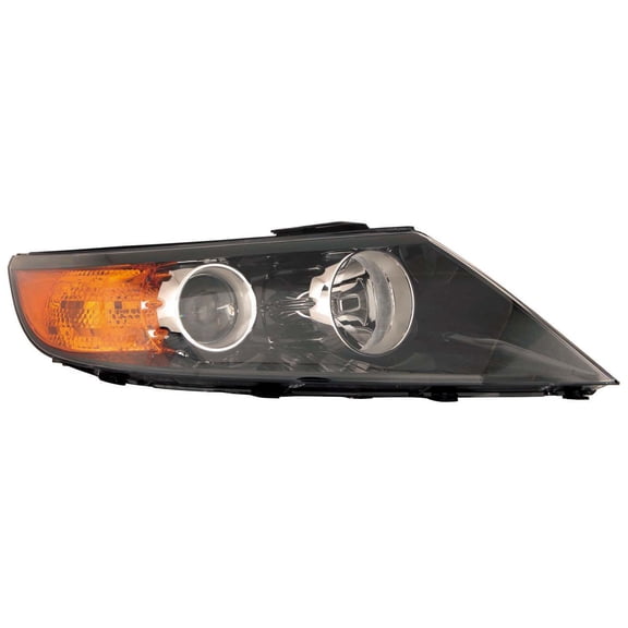 KAI New CAPA Certified Standard Replacement Passenger Side Headlight Assembly, Fits 2011-2013 Kia Sorento