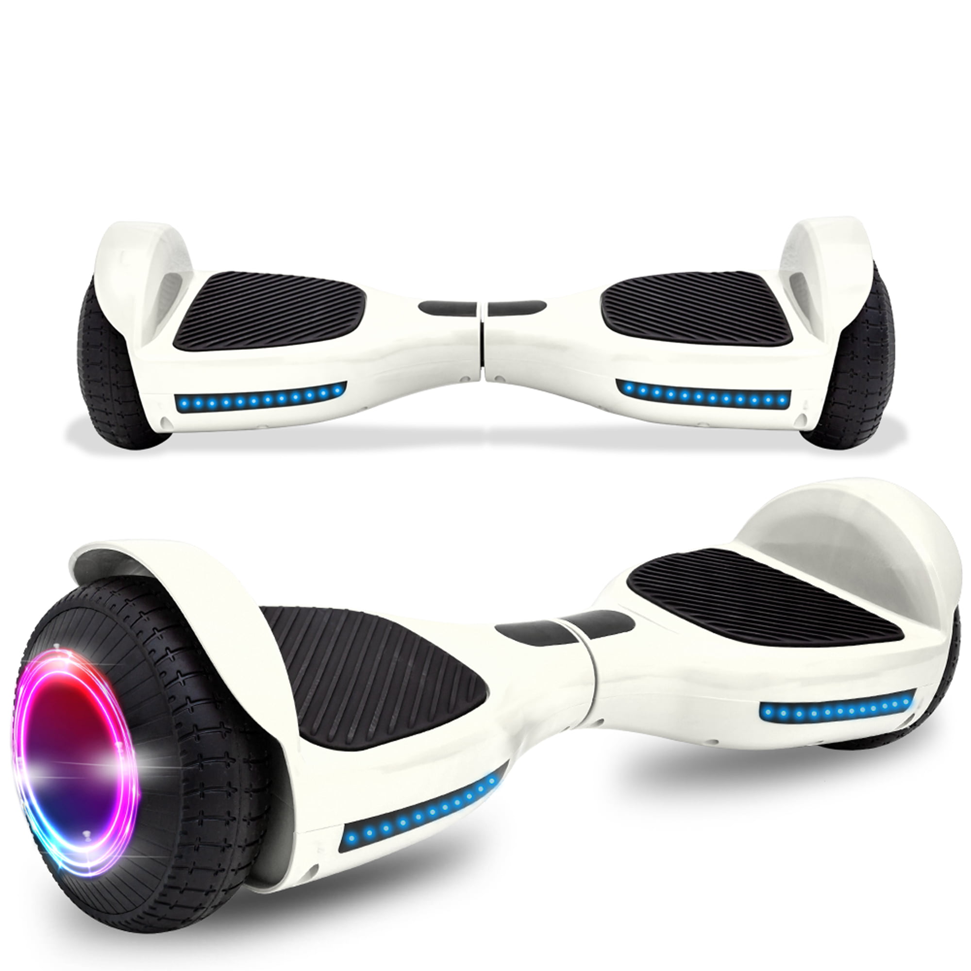 UL2272 Certified Keepower Chrome Hoverboard 6.5 Self Balancing Hoverboard for Kids with Built-in Bluetooth Speaker 