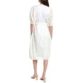 thumbnail image 2 of 3.1 Phillip Lim womens  Bonded Midi Dress, 2, White, 2 of 3
