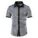 thumbnail image 2 of pstuiky camisetas de hombre, Camiseta deportiva informal de manga corta con solapa para hombre camisas casuales para hombre m, 2 of 8