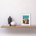 thumbnail image 2 of Manchester City Architecture Styles Cityscape Artwork Framed Wall Art Print 9X7 Inch, 2 of 5