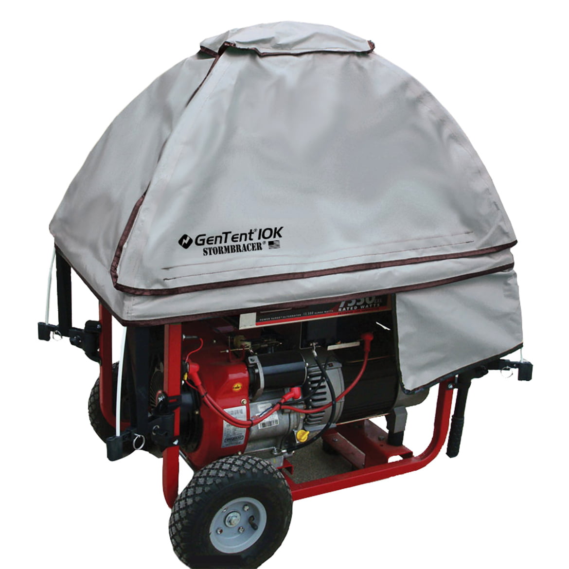 Universal Fit in GreySkies GenTent Safety Canopies 10k Running Safety Cover for Portable Generators