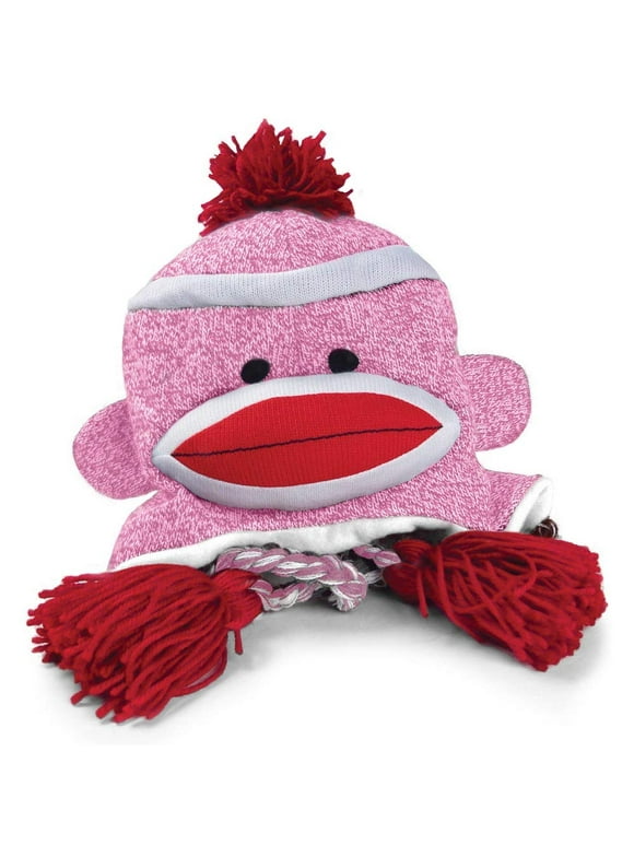 Sock Monkey Hat Adult