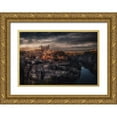 thumbnail image 1 of Cuomo, Massimo 24x18 Gold Ornate Wood Framed with Double Matting Museum Art Print Titled - Toledo., 1 of 4