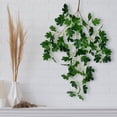 thumbnail image 4 of Clearance Under $1 Boovnll Hanging Plant, Artificial Lifelike Ivy Leaves, No Fade, Uv Resistant, Fake Hanging Plants for Indoor/ Outdoor, Wall, Garden,Wedding, Party, Diy Tables Decor, Fake Plants, 4 of 6