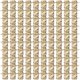 thumbnail image 3 of 100Pcs Gold Foil Organza Bag Candy Bags Gift Packaging Bags 5x7Cm, 3 of 5