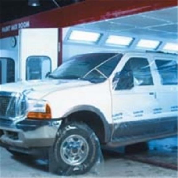 2400ft. x 36in. E-Z View Clear Masking Plastic - 1.5 mils