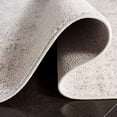 thumbnail image 5 of Safavieh Madison Collection MAD604B Glam Ogee Trellis Distressed Non-Shedding Stain Resistant Living Room Bedroom Area Rug, 6'7" x 6'7" Square, Ivory / Silver, 5 of 5