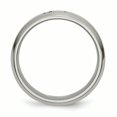 thumbnail image 2 of Titanium Cross 6mm Edge Wedding Band Ring Man Religious Designed  For Dad Mens  For Him, 2 of 11