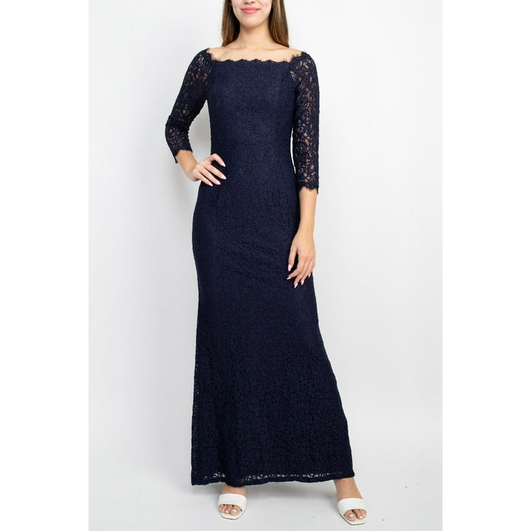 Adrianna papell scalloped dress cheap