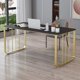 thumbnail image 3 of Accessorie Reception Office Desk Living Room Executive Gadgets Computer Office Desk Workbench Study Escritorios Furniture QF50OD My Lux Decor Round, 3 of 12