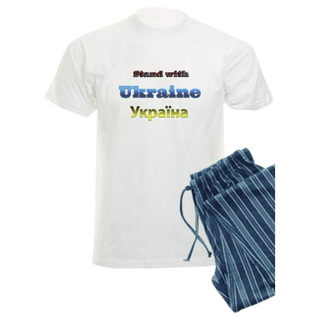 

CafePress - Ukraine Pajamas - Men s Light Pajamas