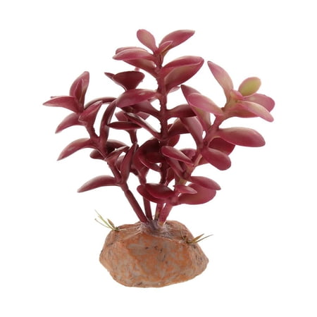 Resin Decorations Plants , Fish Artificial Green Plant - QM-20