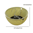thumbnail image 2 of Hiroekza Hanging Planters for Outdoor Indoor Plants with Drainage Holes and Chain for Garden Home Porch, Garden Essentials, Green, 2 of 5