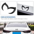 thumbnail image 3 of Black Evil M Logo Emblem Badge Decal For Mazda All Model Car Body Rear Trunk Decal Sticker Nameplate Decor Accessories, 3 of 4