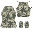 thumbnail image 4 of Whosucclay Green Camo Print Gaming Chair Covers, with Armrest Cover Computer Chairs Slipcovers Stretchable Elastic Machine Washable Gaming Chair Seat Cover with Zipper, 4 of 8