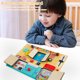 thumbnail image 5 of Muyoka Tablero ocupado de madera para niños pequeños Tablero de actividades educativas para niños en edad preescolar Juguete sensorial Montessori Tablero de aprendizaje para niños pequeños para niños Muyoka Hogar, 5 of 7