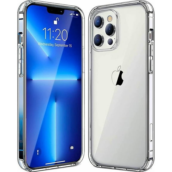 Crystal Clear Designed for iPhone 13 Pro Case, Shockproof Protective Phone Case 6.1 inch