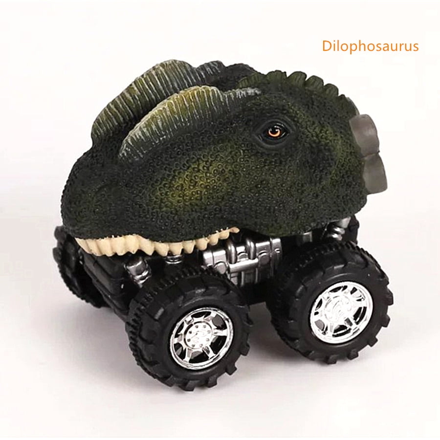 Pull Back Dinosaur Car Toys Dino Toys for 3 Year Old Boys and Toddlers
