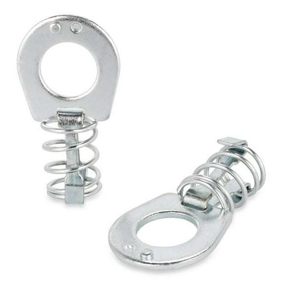 Camco 09214 Stainless Steel Bilingual Cam Lock for Water Heater Door Latch