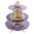 thumbnail image 2 of 3 Capas De Cartón Flor Soporte De Soporte De Decoración De La De Exhibición Macarena Cupcake Display Stand, 2 of 8