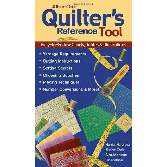 Pre-Owned All In One Quilters Reference Tool Paperback