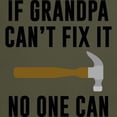 thumbnail image 3 of CafePress - If Grandpa Can't Fix It Dark T Shirt - Men's Classic Graphic Cotton T-Shirt, 3 of 4