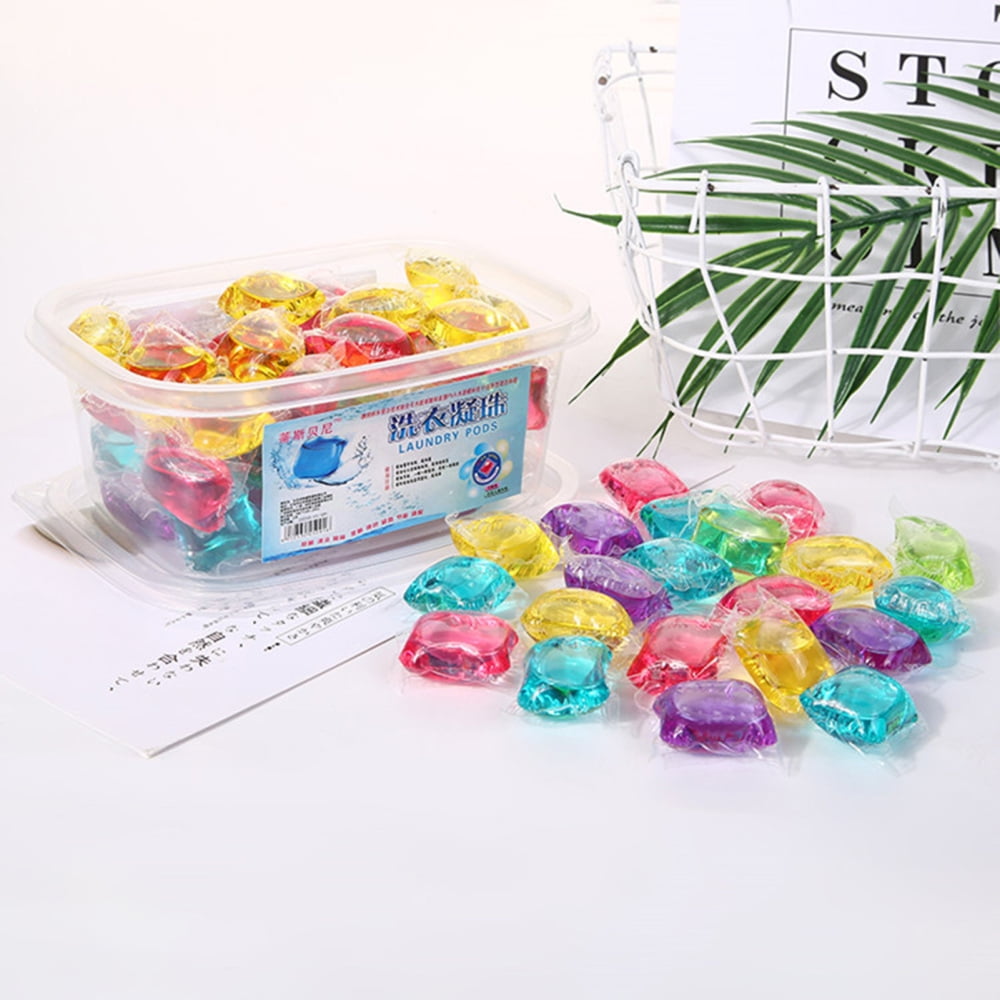 30pcs Laundry Detergent Soap Beads LongLasting Fragrance
