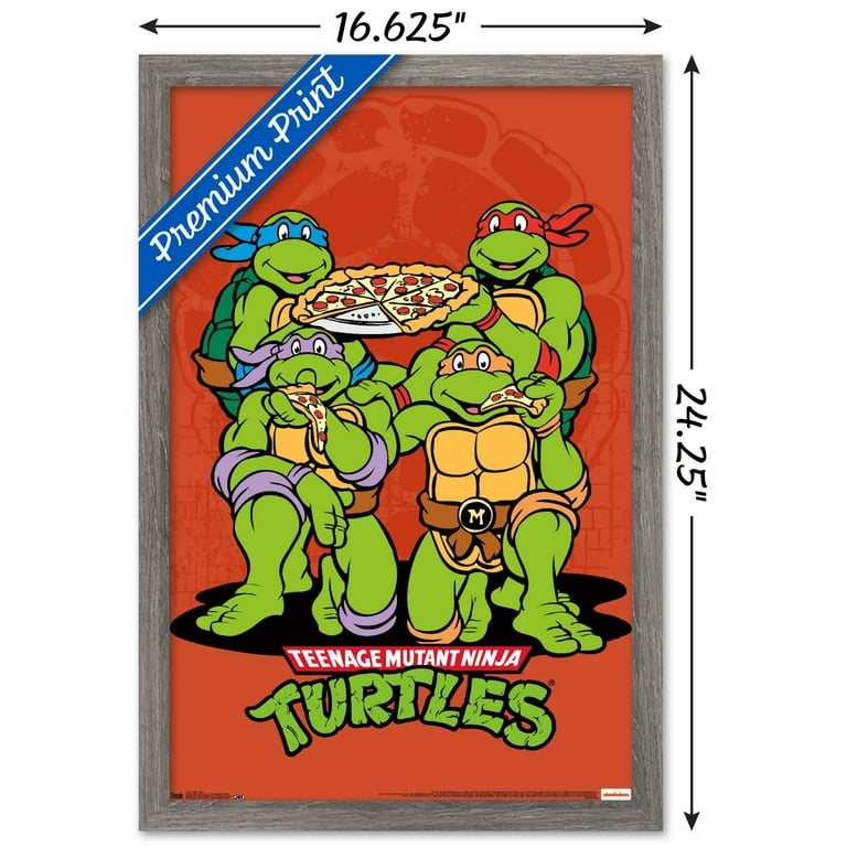Nickelodeon Teenage Mutant Ninja Turtles - Pizza Wall Poster