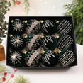 thumbnail image 4 of Adornos navideños, 8 cm/12 piezas, diamantes brillantes, tela envuelta en terciopelo, bolas navideñas colgantes, adornos navideños de nacimiento, adornos para ventanas, bolas decorativas., 4 of 6