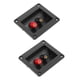 thumbnail image 2 of 2pcs Speaker Box Terminal Cup Speaker Terminal Plate Speaker Terminals for Subwoofer Box, 2 of 2