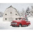 thumbnail image 2 of Deiter, Lori 24x20 White Modern Wood Framed Museum Art Print Titled - Red Christmas, 2 of 4
