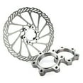 thumbnail image 3 of Bike Bicycle Threaded Hubs Disc Brake for ROTOR 6 Bolt Adapter 44mm Flange 2pcs, 3 of 5
