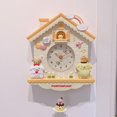 thumbnail image 4 of Reloj de pared oscilante Kawaii Sanrio Cinnamoroll My Melody Hello Kitty, colgante de decoración de habitación, lindo reloj de dibujos animados, regalo de cumpleaños, 4 of 4
