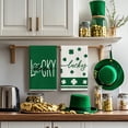 thumbnail image 3 of Sm:)e Green Shamrock Wish Blessed Lucky Saint Patricks Day Kitchen Towels 18x26 Set of 4, 3 of 7
