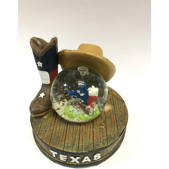 Snow Globe - Cowgirl Boot and Hat
