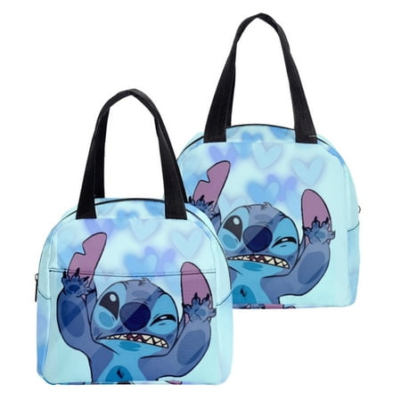 

Lilo & Stitch Insulated lunch bag For Women Kids Cooler Bag Thermal bag Portable Picnic Work