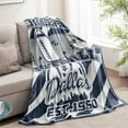 thumbnail image 2 of Football Blanket Gifts, Football Style Throw Blanket for Football Fans, Super Soft Cozy Football Flannel Blanket for Bedroom Living Room 60"x50", 2 of 6