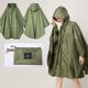 thumbnail image 2 of Chaquetas impermeables ligeras impermeables reutilizables Ripstop transpirable multiusos con capucha manta protectora plegable lona refugio ideal para acampar al aire libre senderismo pesca, 2 of 5