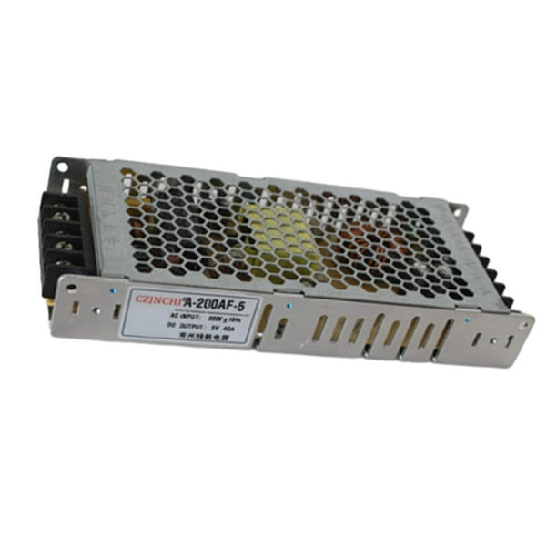 Convertidor De Potencia De Fuente De Alimentación Conmutada De 5V 40A 200W Para Controlador LED De Tira LED
