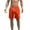 A Orange, variant on Man Shorts for Men Exercise Shorts for Men Mens Casual Shorts Men's Solid Color Nylon Sports Shorts Outdoor Versatile And Casual Five Quarter Pants Pink XL